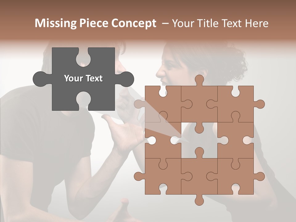 Hysteric Shout Boy PowerPoint Template