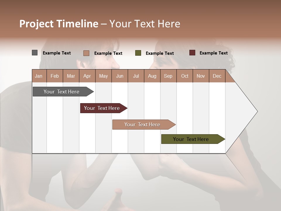 Hysteric Shout Boy PowerPoint Template