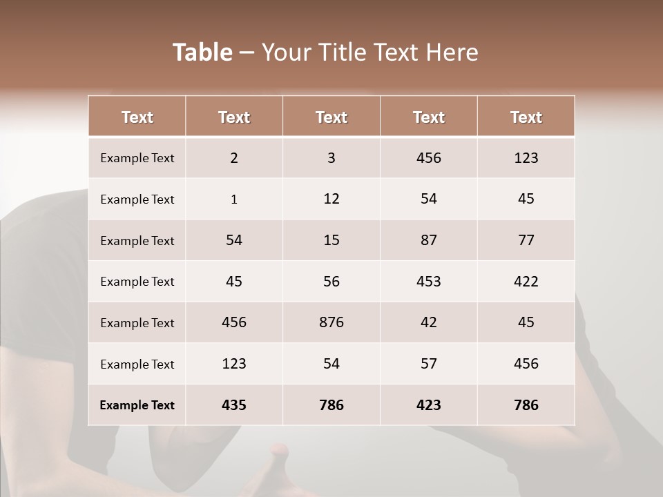 Hysteric Shout Boy PowerPoint Template