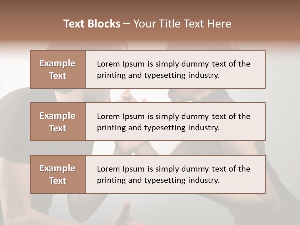 Hysteric Shout Boy PowerPoint Template