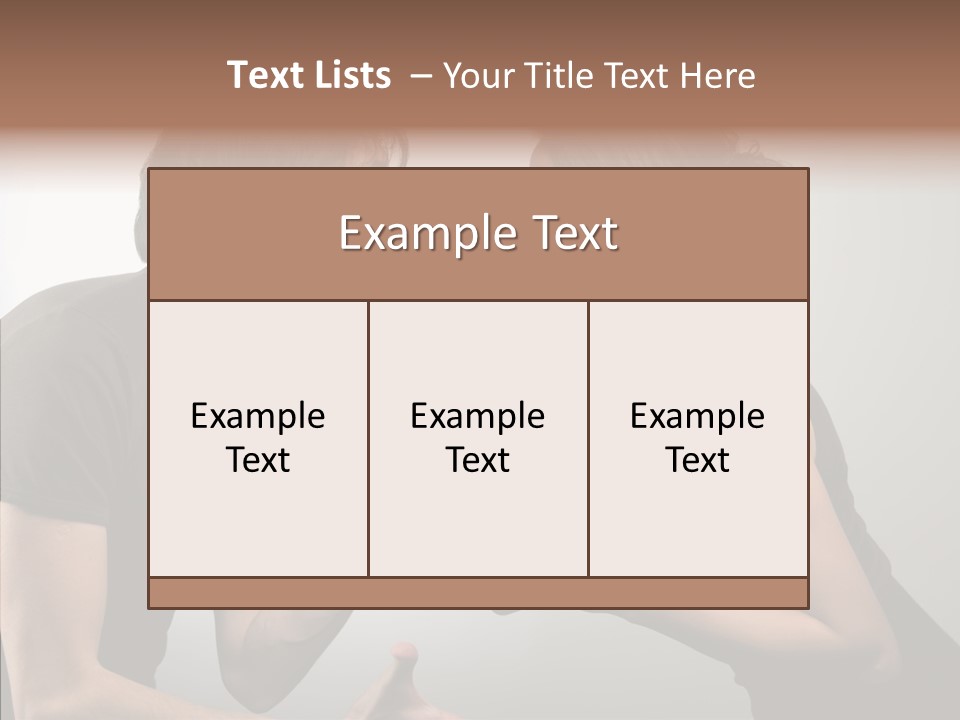 Hysteric Shout Boy PowerPoint Template