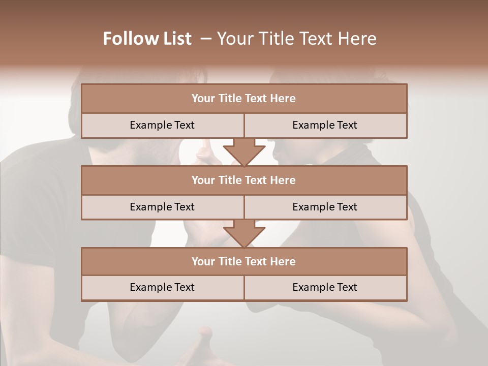 Hysteric Shout Boy PowerPoint Template