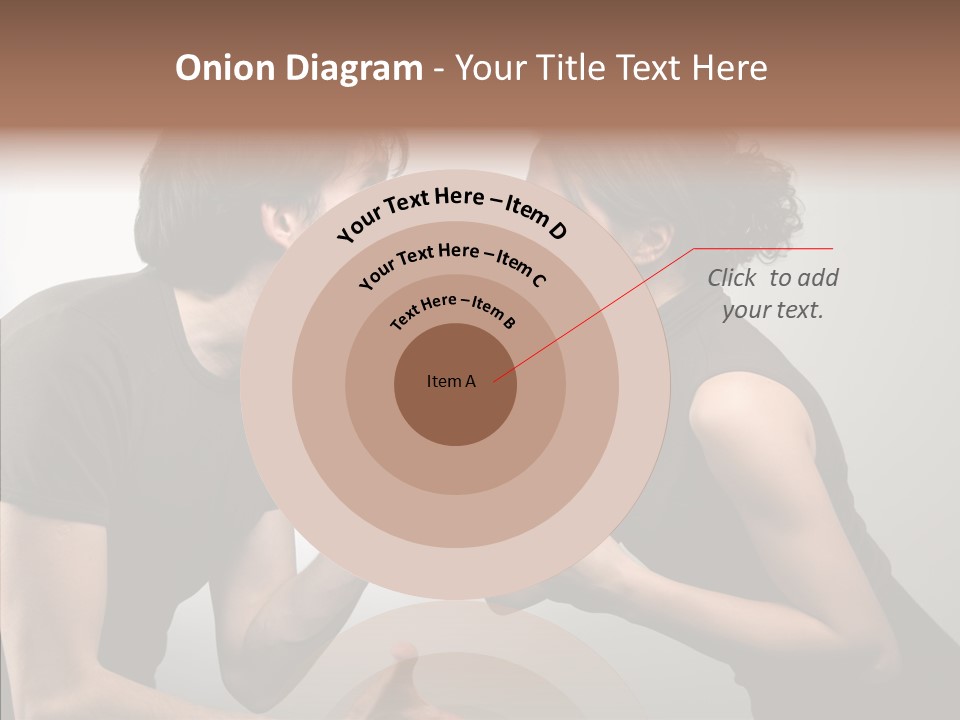 Hysteric Shout Boy PowerPoint Template