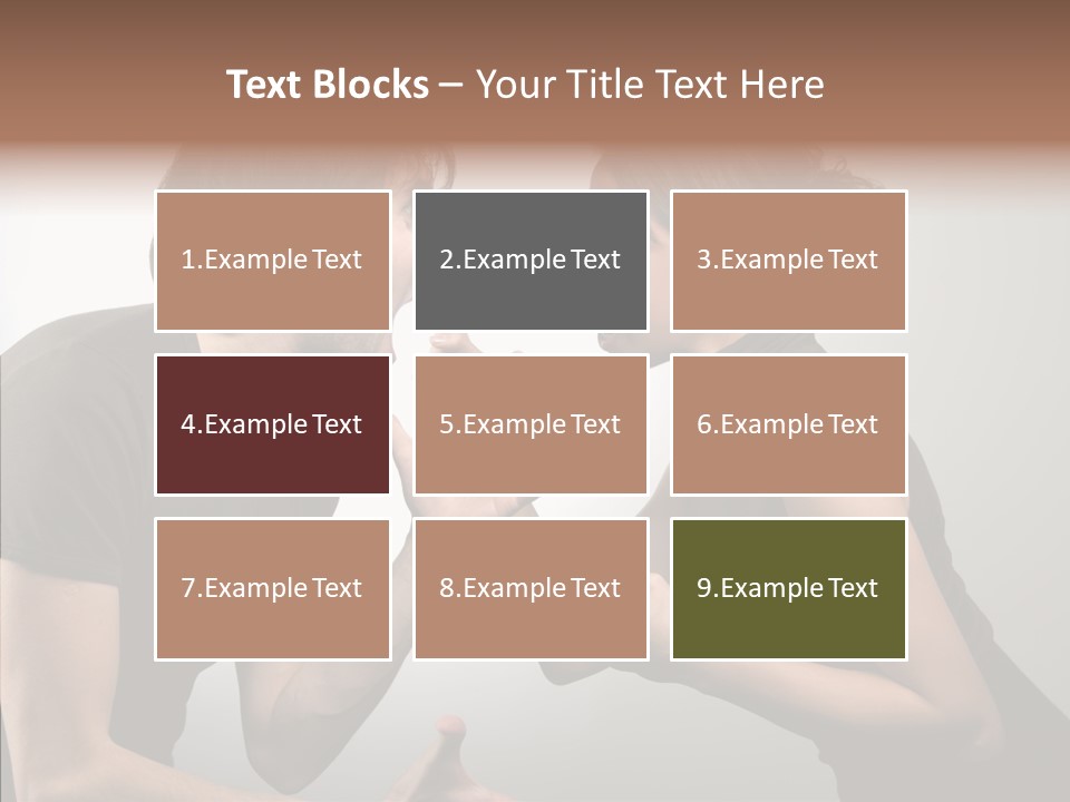 Hysteric Shout Boy PowerPoint Template