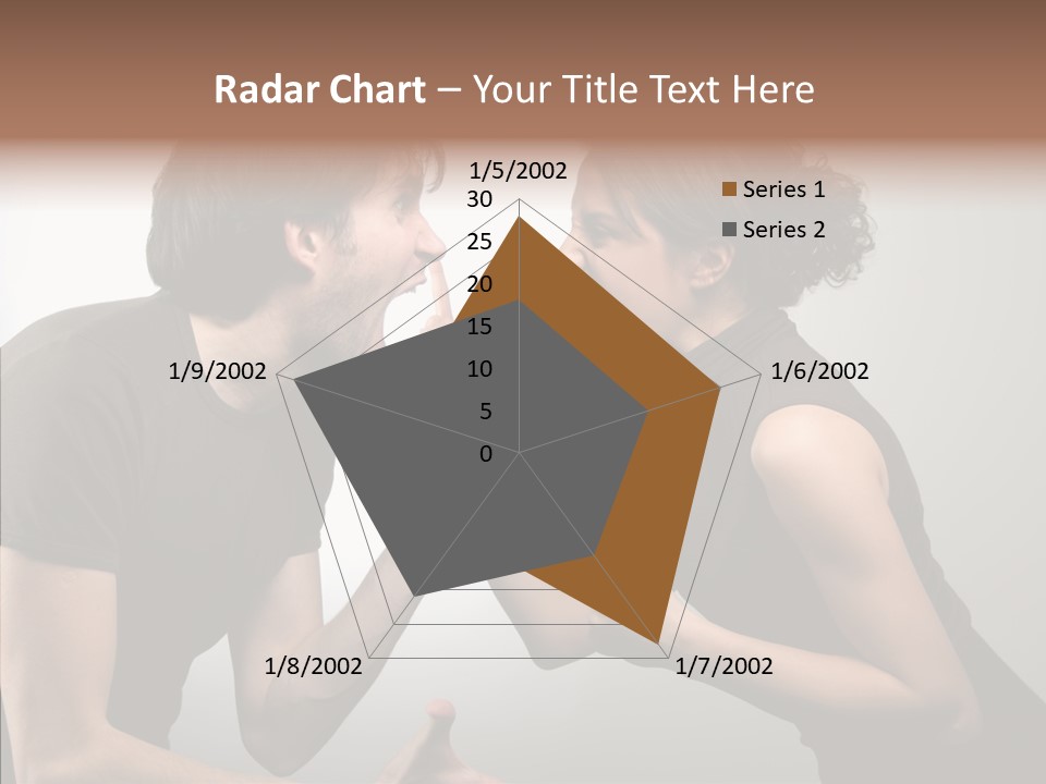 Hysteric Shout Boy PowerPoint Template