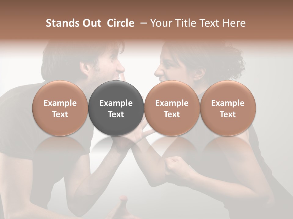 Hysteric Shout Boy PowerPoint Template