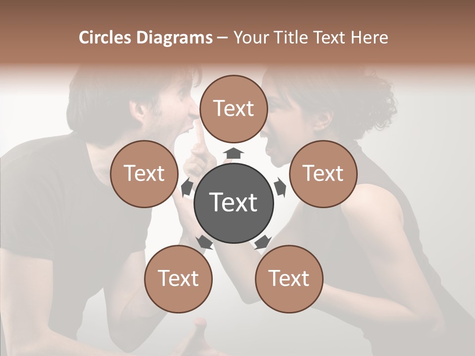 Hysteric Shout Boy PowerPoint Template