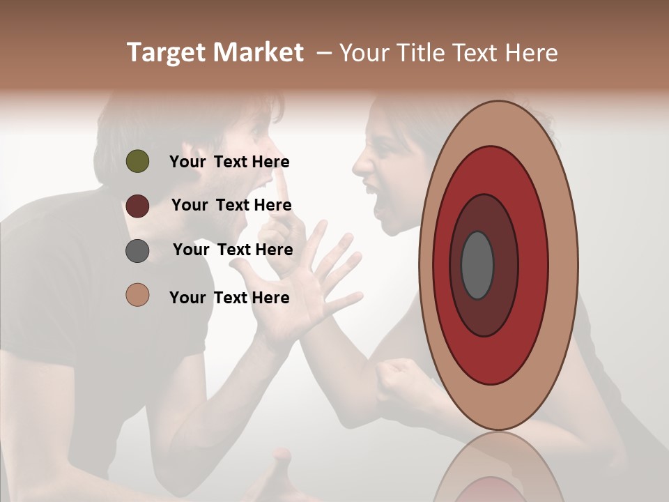 Hysteric Shout Boy PowerPoint Template