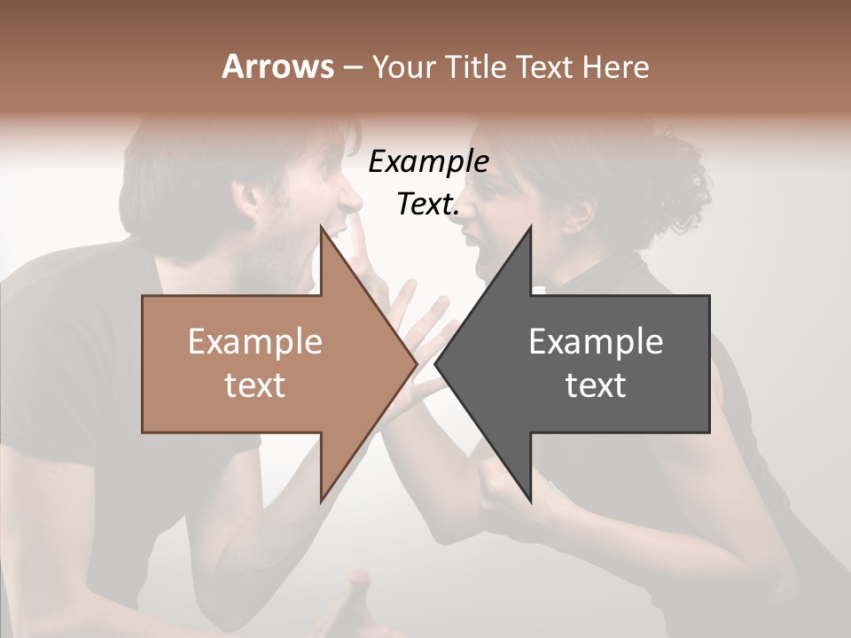 Hysteric Shout Boy PowerPoint Template