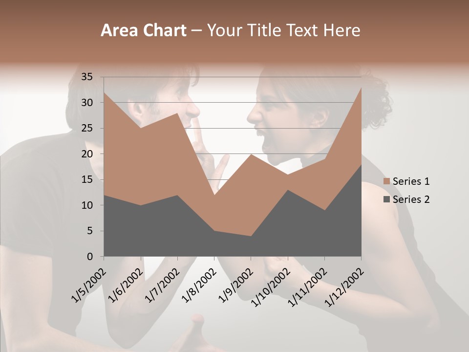 Hysteric Shout Boy PowerPoint Template