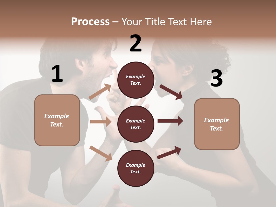 Hysteric Shout Boy PowerPoint Template