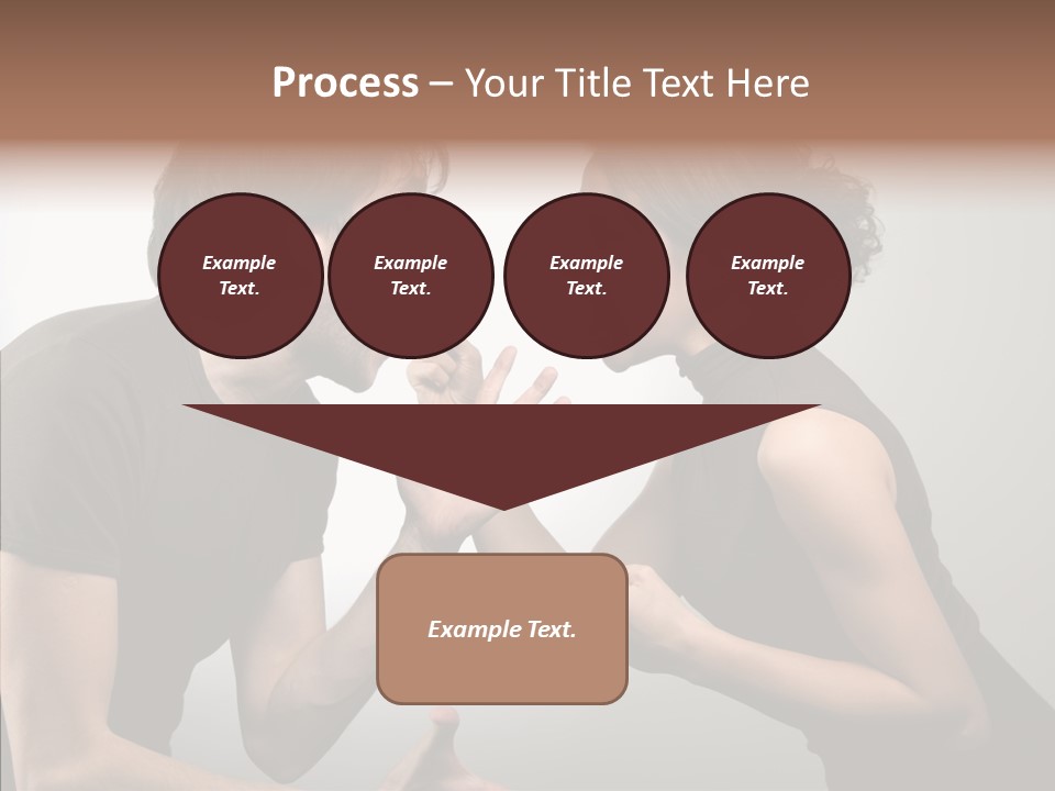 Hysteric Shout Boy PowerPoint Template