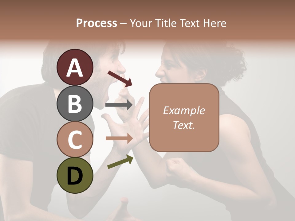 Hysteric Shout Boy PowerPoint Template