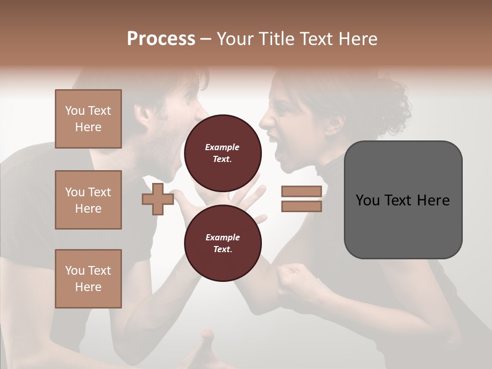 Hysteric Shout Boy PowerPoint Template