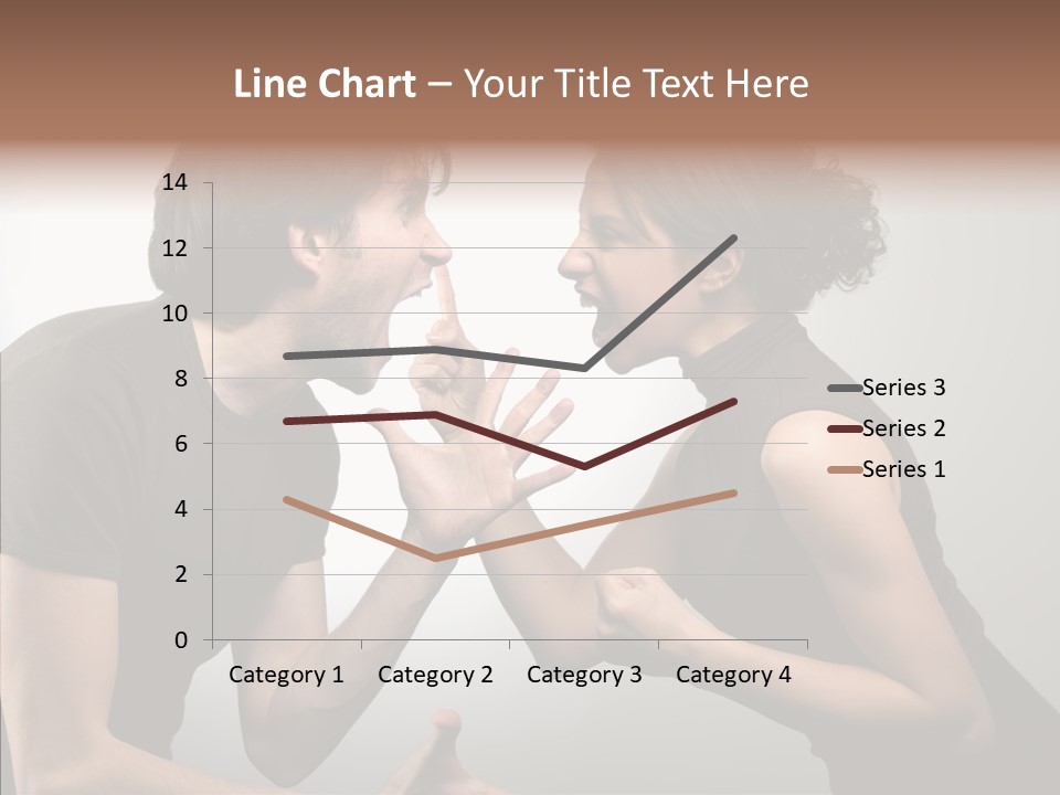 Hysteric Shout Boy PowerPoint Template