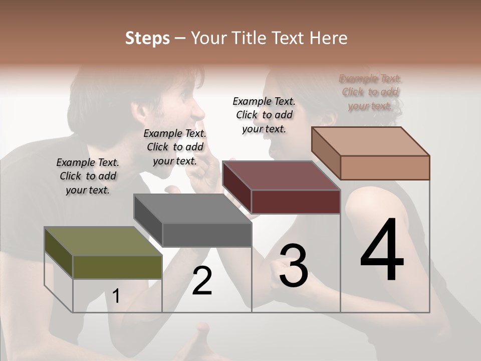 Hysteric Shout Boy PowerPoint Template