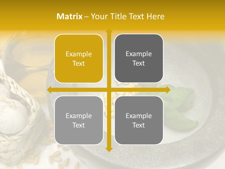 Lifestyle Flavour Pasta PowerPoint Template