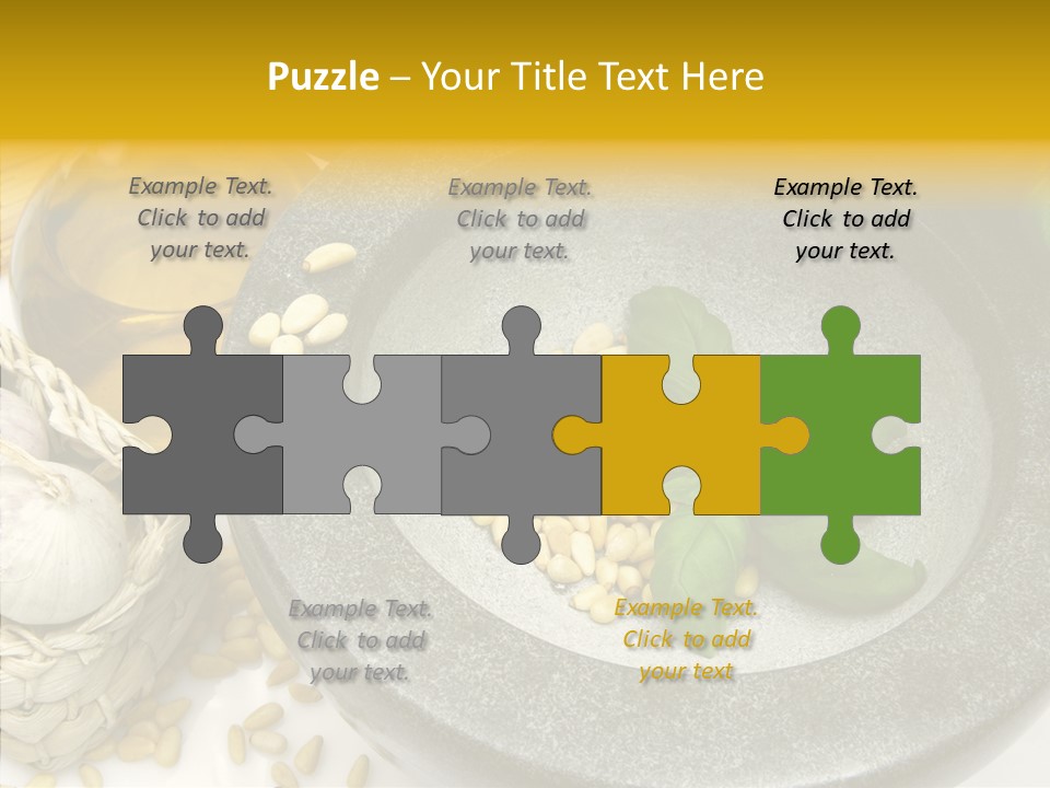 Lifestyle Flavour Pasta PowerPoint Template