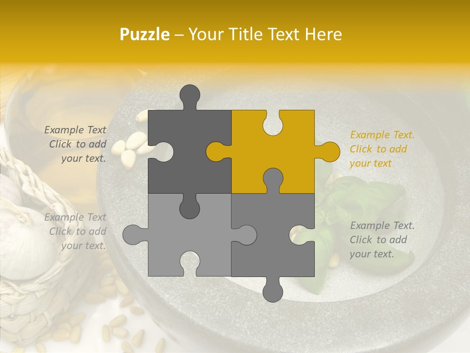 Lifestyle Flavour Pasta PowerPoint Template