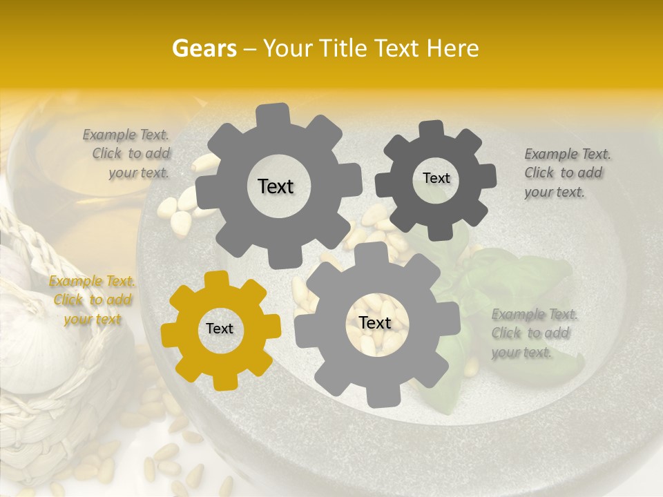 Lifestyle Flavour Pasta PowerPoint Template