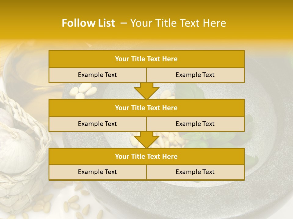 Lifestyle Flavour Pasta PowerPoint Template