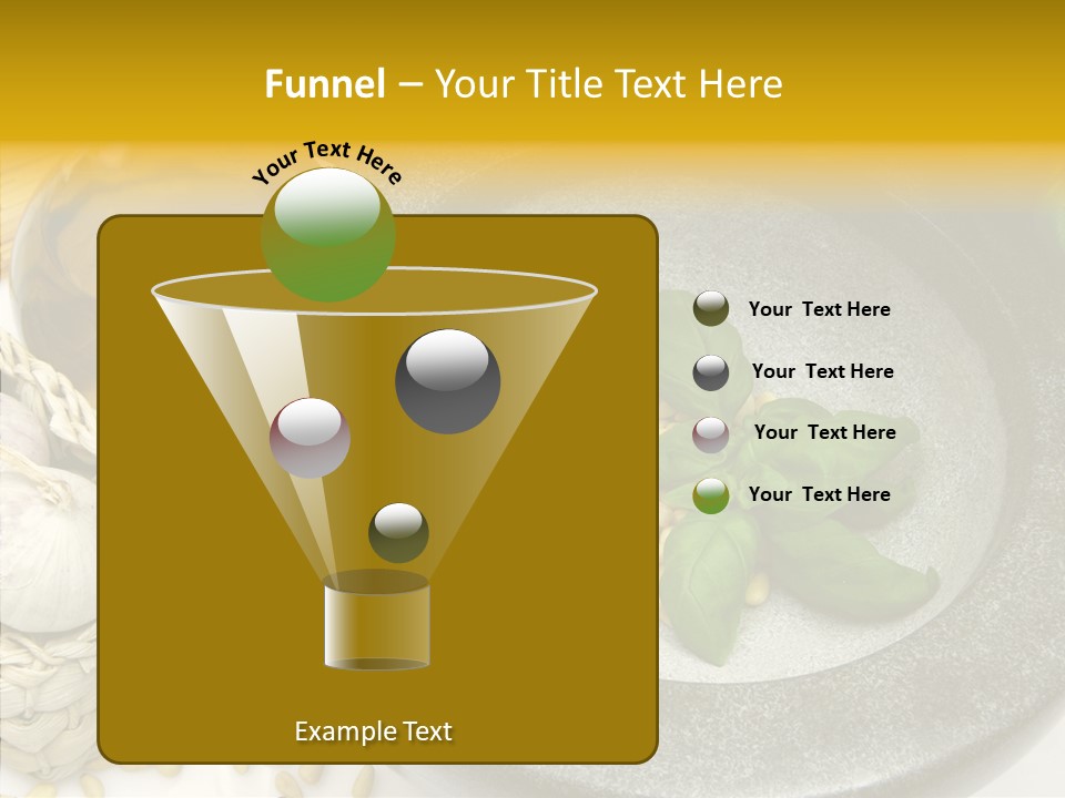 Lifestyle Flavour Pasta PowerPoint Template