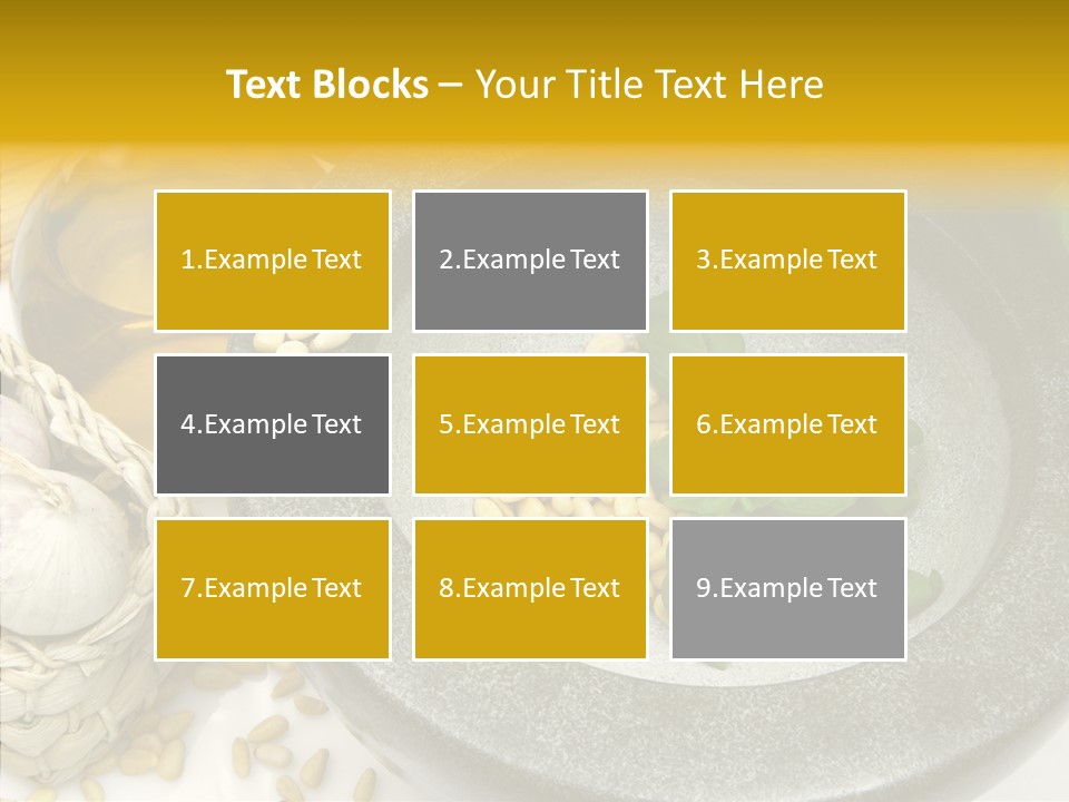 Lifestyle Flavour Pasta PowerPoint Template