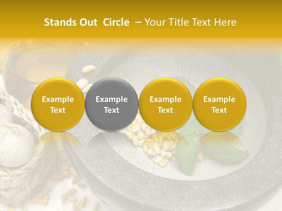 Lifestyle Flavour Pasta PowerPoint Template