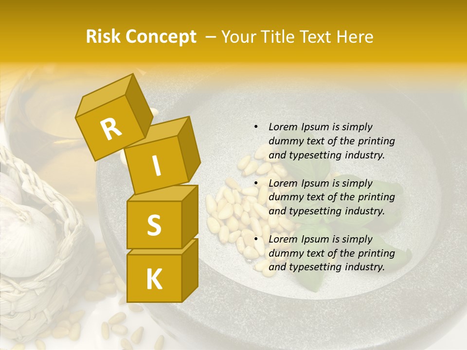 Lifestyle Flavour Pasta PowerPoint Template