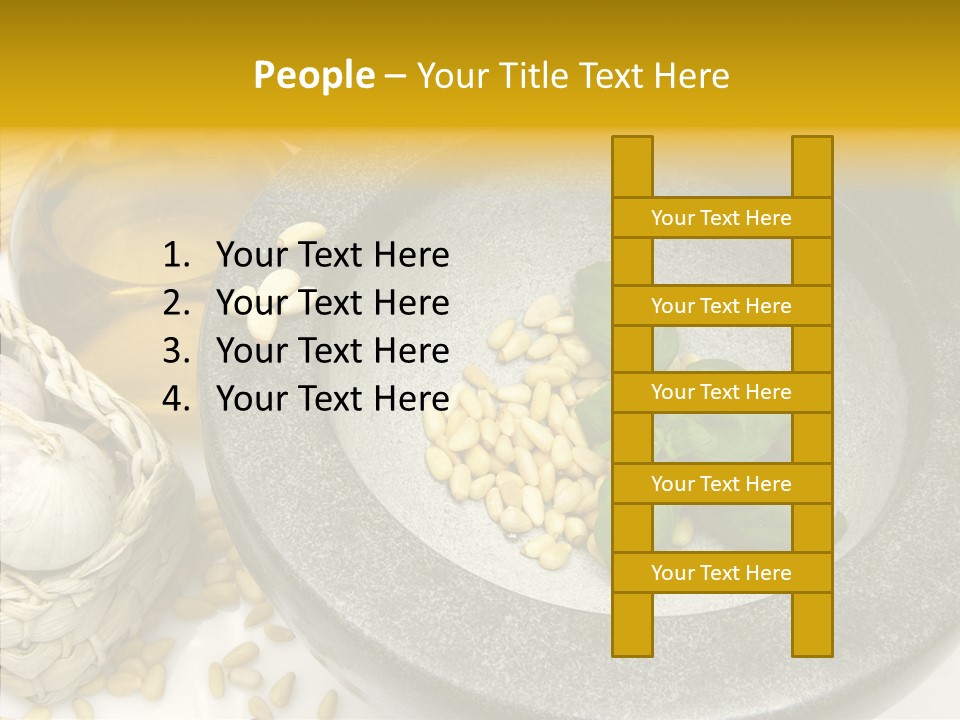 Lifestyle Flavour Pasta PowerPoint Template