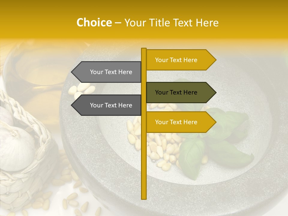 Lifestyle Flavour Pasta PowerPoint Template