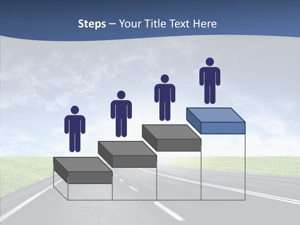 Street Motor Sky PowerPoint Template