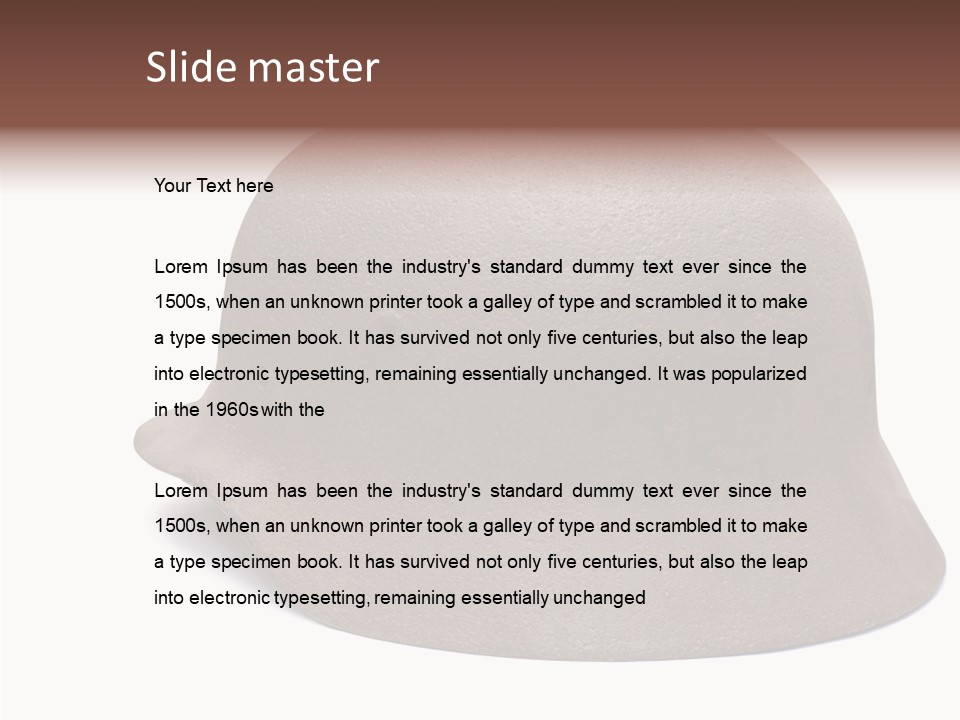 Style S Armed PowerPoint Template