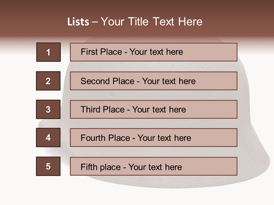 Style S Armed PowerPoint Template