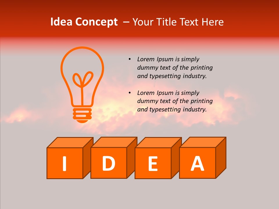 Health Aromatic Closeup PowerPoint Template