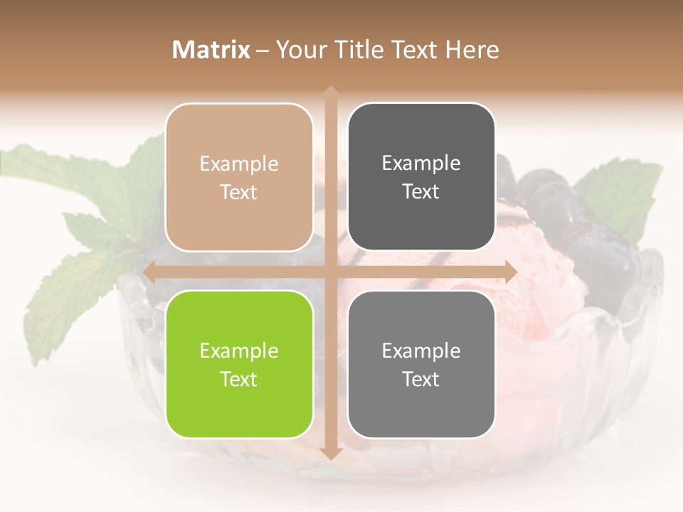 Health Aromatic Closeup PowerPoint Template