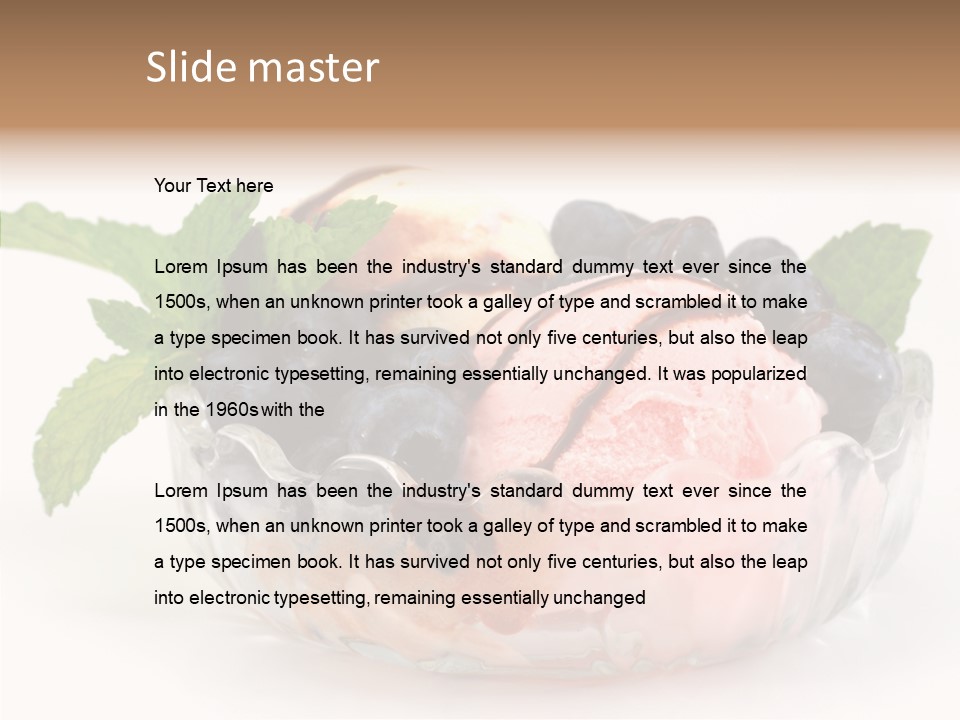 Health Aromatic Closeup PowerPoint Template