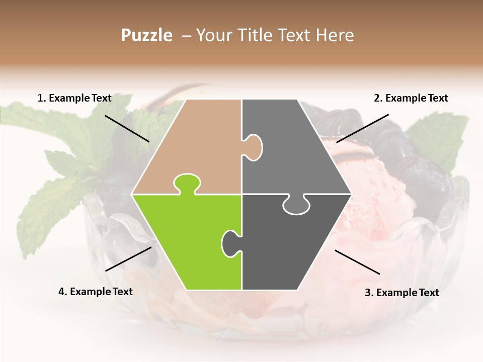 Health Aromatic Closeup PowerPoint Template