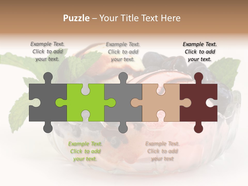 Health Aromatic Closeup PowerPoint Template