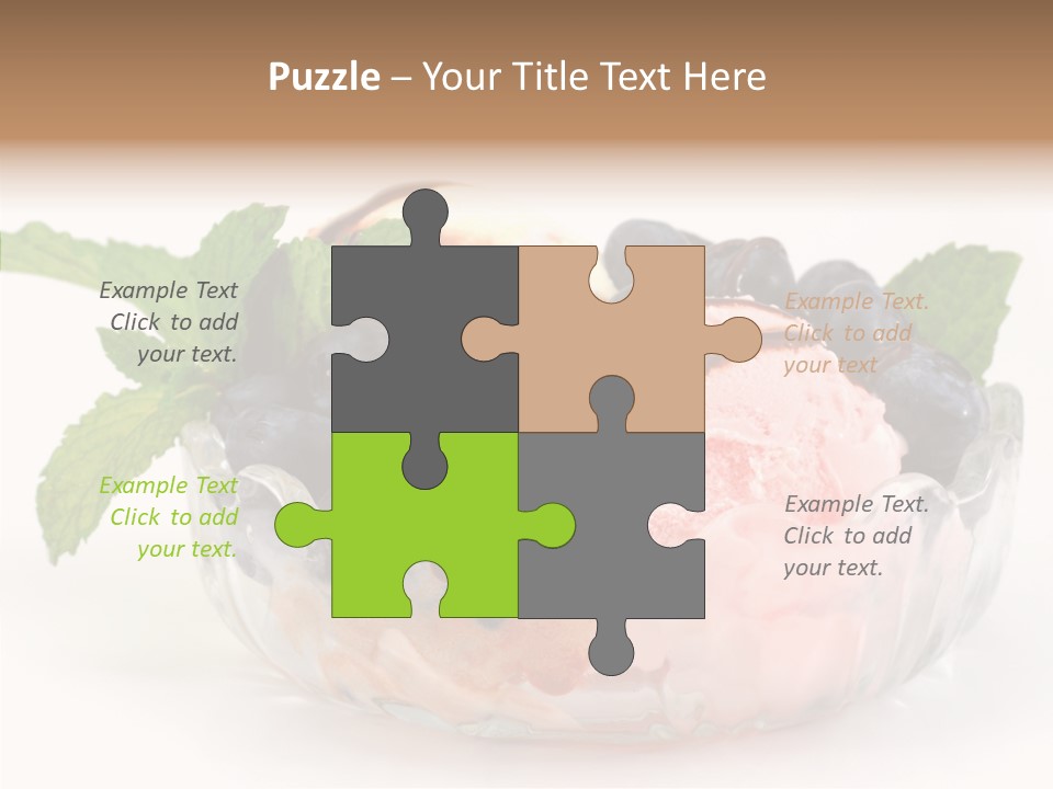 Health Aromatic Closeup PowerPoint Template