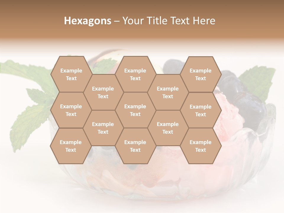 Health Aromatic Closeup PowerPoint Template