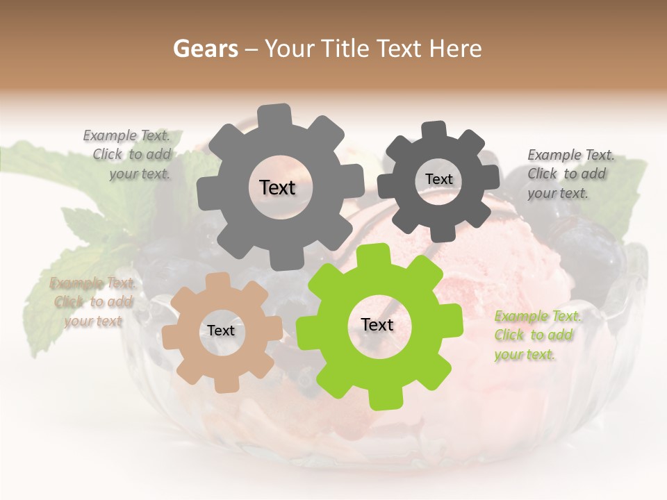 Health Aromatic Closeup PowerPoint Template