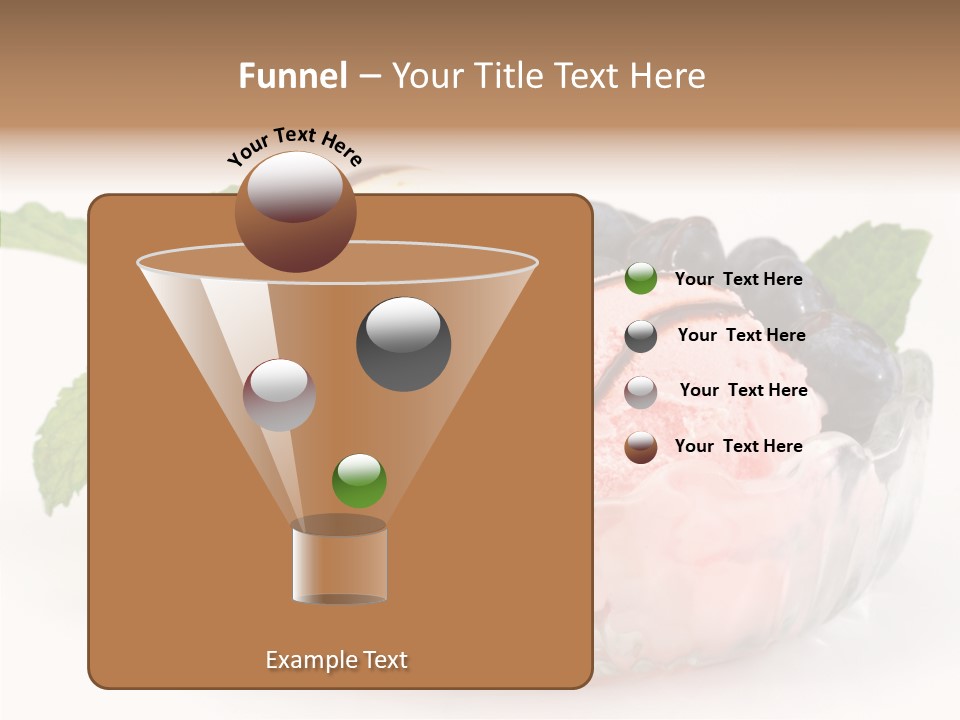 Health Aromatic Closeup PowerPoint Template
