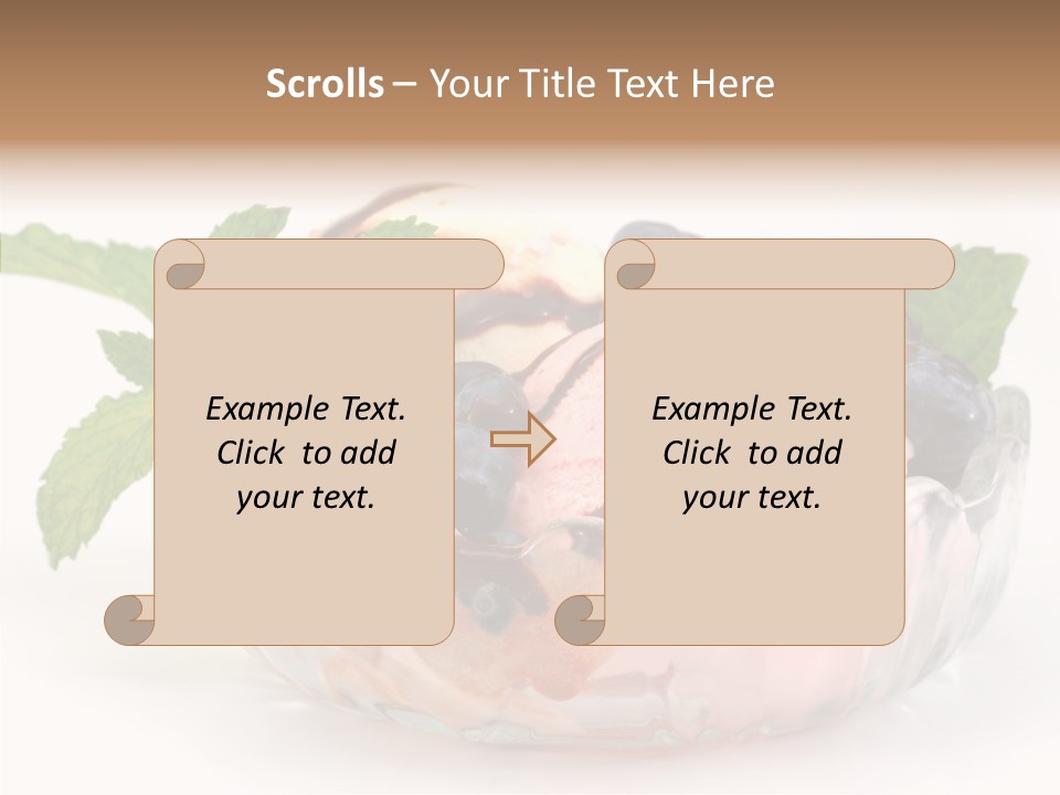 Health Aromatic Closeup PowerPoint Template