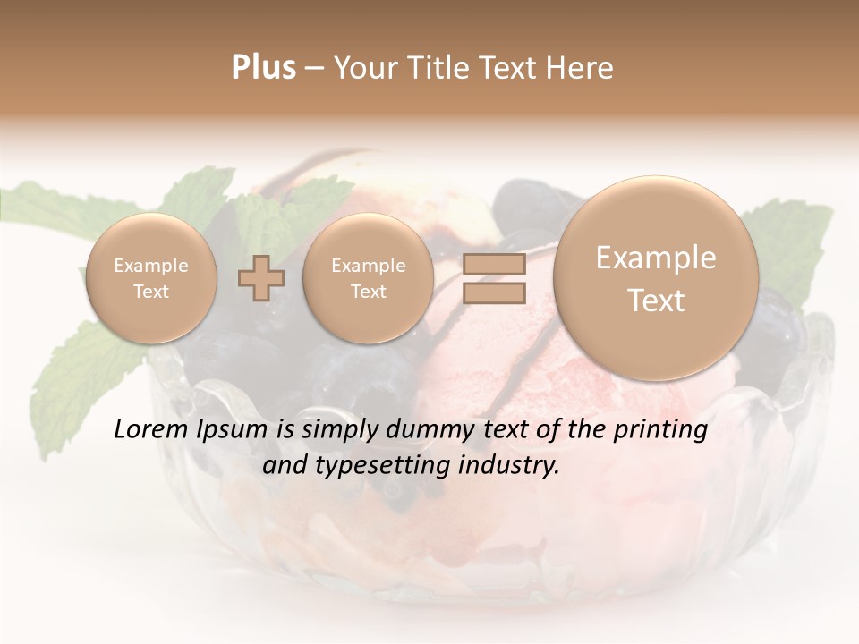 Health Aromatic Closeup PowerPoint Template