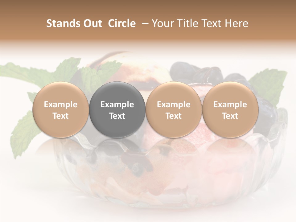 Health Aromatic Closeup PowerPoint Template