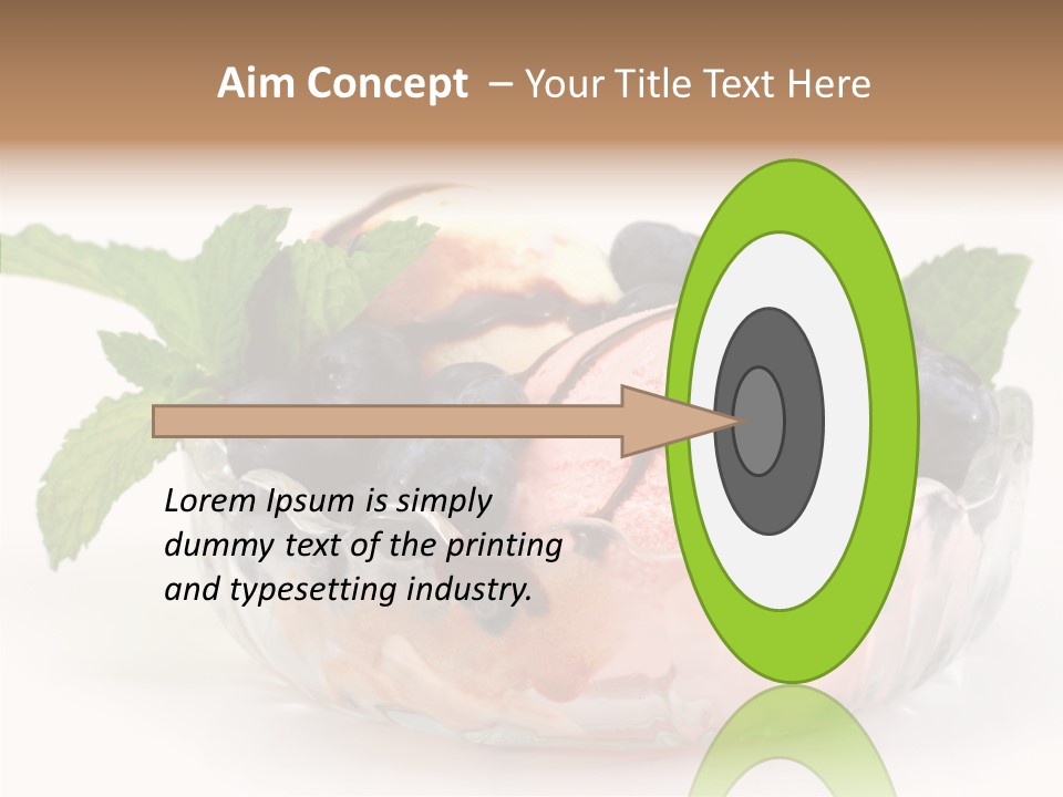 Health Aromatic Closeup PowerPoint Template