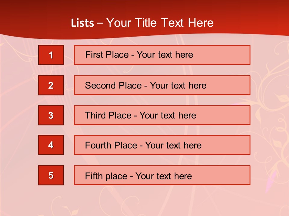 Ornament Design Elements Ornate PowerPoint Template