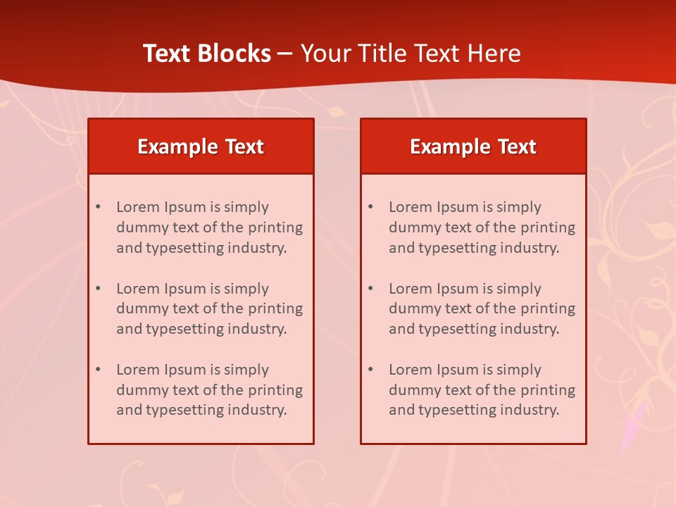 Ornament Design Elements Ornate PowerPoint Template