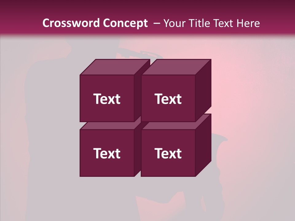 Musical Black Player PowerPoint Template